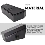 750mm Pair of Under Tray Undertray Tool Box Steel Underbody Toolbox