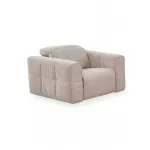 1 Seater Fabric Power Recliner with Power Headrest & Zero-Wall Design