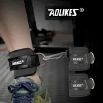 Aolikes Weight Lifting Ankle D-Ring Strap Cable Kickbacks Attachment Gym Leg – Left+Right