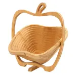 Wooden Fruit and Vegetable Storage Basket for Kitchen Organizing Home Storage