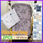 2Pcs/Set 18 X 25Cm Small Waterproof Wet Bag Stroller Hanging Organizer Bag – ES075-013