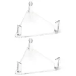 2PCS Ball Holder Organizer Storage Rack Acrylic for Basketball Soccer Volleyball