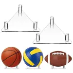 2PCS Ball Holder Organizer Storage Rack Acrylic for Basketball Soccer Volleyball