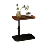 Adjustable Height Coffee Table Nightstand Sturdy Easy to Clean for Home Bedroom
