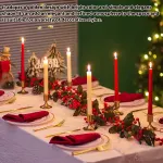 6PCS Gold Candle Holder Decoration Tabletop for Christmas Romantic Dinner Decor