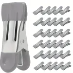 30pcs Multi Functional Stainless Steel Clothes Drying Clips Windproof Clips