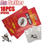 18Pcs /3 Pack Cockroach Bait Sticky Glue Cockroaches Insect Bug Pest Au