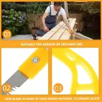 4pcs Mini Garden Hand Saws Fine Tooth Small Logging Tree Branches Household Tool