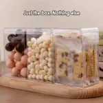 20pcs Transparent Biscuit Box Plastic Cake Box Pastry Dessert Storage Container – 7.5×7.5CM
