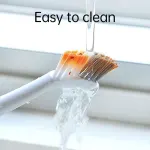 1/2pcs Small Brush for Bathroom Tile Wall Floor Gap Corner Seam Cleaning Tool – 1PC