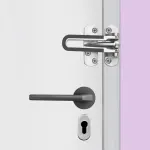 Anti Theft Lock Latch Door Bolt Security Lock For Home Bedroom Bathroom – Grey