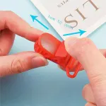 60 Random Colored Plastic Pacifier Dummy Clip Suspender Badge Holder for Crafts