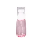 10pcs Portable Travel Emulsion Dispenser Bottle Press Pump Refillable Containers – Pink-100ml