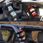 Auto Car Fire Extinguisher Mount Holder Strap Fixing Belt Car Fire Extinguisher