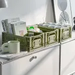Foldable Storage Box Outdoor Organizer Collapsible Storage Container for Camping