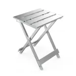 Lightweight Aluminum Alloy Folding Stool Portable for Camping Hiking Fishing