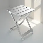Lightweight Aluminum Alloy Folding Stool Portable for Camping Hiking Fishing