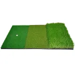 3in1 Golf Training Mat Portable Hitting Practice Driving Range Training Tool