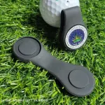 1Pc Silicone Golf Hat Clip Ball Marker Holder with Secure Attachment Design – Pink
