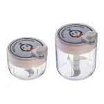 Manual Garlic Masher Hand Pull Stirrer Kitchen Tool Garlic Crusher Grinder Use – 400ml
