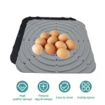 Washable Silicone Nesting Box Bedding Reusable Under Bedding for Chicken Coop – Grey-2PCS
