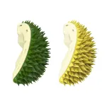 Durian Rubbing Comb for Cats Grooming Massage Tool Pet Hair Comb for Shedding – Green