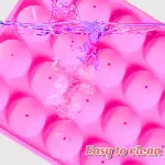 2pcs 20 Holes Round Silicone Moulds for Lollipop Candy Making Baking Tools