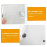 5pcs Flipbook Mini Transparent Case Handbook Notebook Protective Storage Case