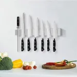 40/50cm Stainless Steel Magnetic Knife Rack Holder Knives Tool Shelf Magnet – 30CM