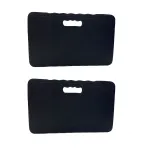 2Pcs Waterproof Anti-Slip Kneeling Cushion Home Garage Repair Knee Guard – Black