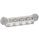 Wall-mounted Mop Fixing Rack Universal Model Strong Suction Cup Bathroom Rack - Transparent