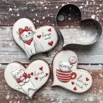 3X Stainless Steel Cake Mold 10/15/20cm Heart Baking Cake Ring For Mousse Party