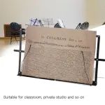Portable Folding Music Stand Iron Desktop Book Holder Reading Sheet Rack Display