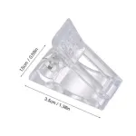 5-50Pcs Nail Tips Clip Clamps For Poly Gel Quick Building Extension Builder Tool – 5PCS