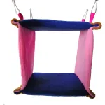 Parrot Hammock Bird Nest Warm Comfortable Bird Cage Accessory Pet Bed Cozy - Cube