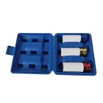 3PCS Deep Impact Nut Socket Set 17mm 19mm 21mm for Alloy Wheels