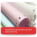 NCR Carbonless Computer Paper Clear Printing Pure Wood Pulp