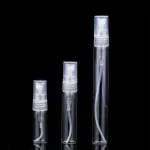 10Pcs Glass Perfume Bottles – 3/5/10ml with Atomizer Pump Spray – 10ML 10PCS
