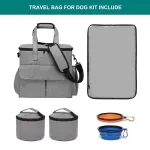 6PCS Pet Travel Outing Backpack Large Capacity Folding Storage Multifunctional