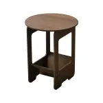 Double Layer Bedside Storage Table for Bedroom Living Room Nightstand Organizer