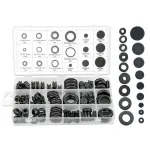 125Pcs Rubber Grommet Set-Assorted Fastener Kit 18 Popular Sizes