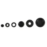 125Pcs Rubber Grommet Set-Assorted Fastener Kit 18 Popular Sizes