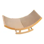 Premium Cat Scratching Board Bed Corrugated Paper Durable All Seasons Cat Toy – Rocking Chair Scratcher