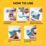 4 PCS Food Freshness Sealing Clip Moisture Proof Airtight for Food Storage