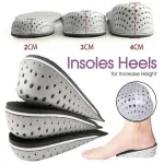 Heel Lift Insoles for Height Increase Invisible Cushion Pads for Shoes Unisex – 4cm