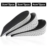 Heel Lift Insoles for Height Increase Invisible Cushion Pads for Shoes Unisex – 4cm