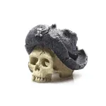 Artificial Fake Skull Head Bone Aquarium Ornament Fish Tank Decoration – Hat