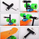 Roller Spanner Tool Skate T-Type Wrench Longboard Skateboard Screwdriver Mini