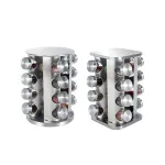 Rotating Spice Bottle Seasoning Rack Multi layer Seasoning Jar Storage Kitchen – Square