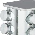 Rotating Spice Bottle Seasoning Rack Multi layer Seasoning Jar Storage Kitchen – Square